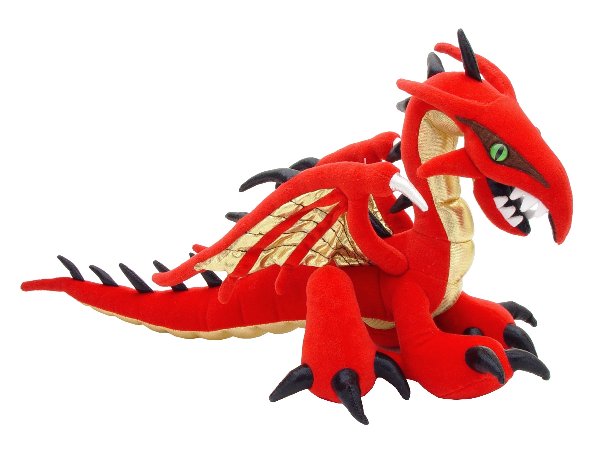 Red Dragon Plush (Choose Size) by TOY VAULT