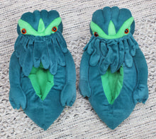 Load image into Gallery viewer, Cthulhu Slippers Plush