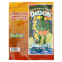Load image into Gallery viewer, Cthulhu Dagon Surf Shop Beach Towel - TV_12034