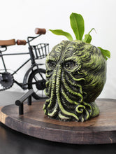 Load image into Gallery viewer, 5-Inch Cthulhu Resin Planter Pot - TV_12038