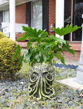 Load image into Gallery viewer, 11-Inch Cthulhu Resin Planter Pot - TV_12039