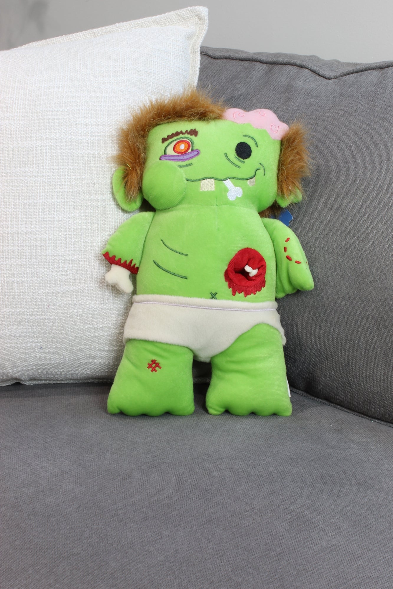 Toy Vault Baby Zombie Plush, My First Zombie Stuffed Doll for Zombie