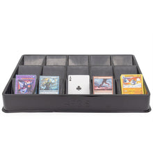 Load image into Gallery viewer, Trading Card Sorting Trays and Dealer Trays (3-Pack, 15-Slot) - sh2287tv0