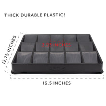 Load image into Gallery viewer, Trading Card Sorting Trays and Dealer Trays (3-Pack, 15-Slot) - sh2287tv0