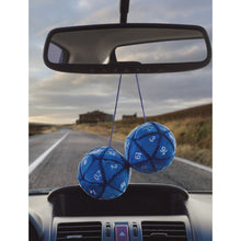 Load image into Gallery viewer, 20-Sided Plush Dice for Car Mirror (Blue) - TV_06330
