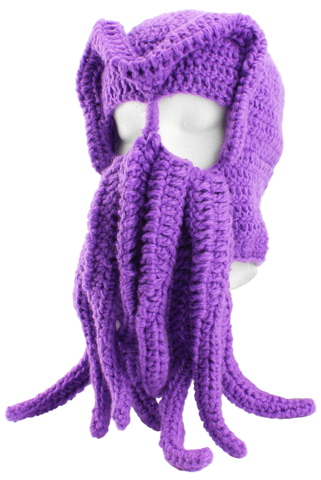 Cthulhu Purple Knitted Ski Mask - TV_12032